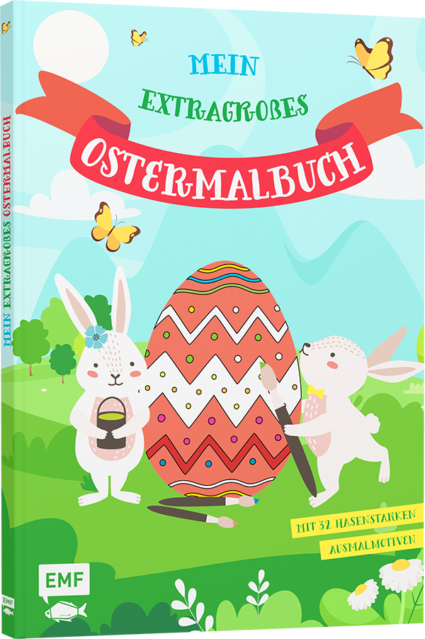 Mein extragroßes Ostermalbuch