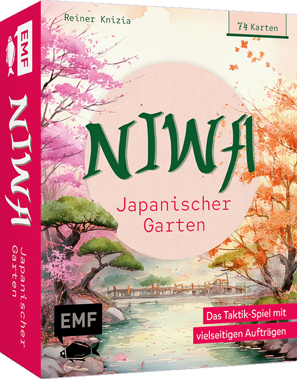 Kartenspiel: Niwa – Japanischer Garten: Das Taktik-Spiel mit vielseitigen Aufträgen