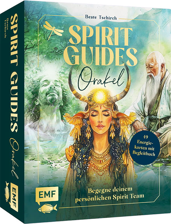 Orakel-Kartenset: Spirit Guides | 49 Energiekarten mit Begleitbuch