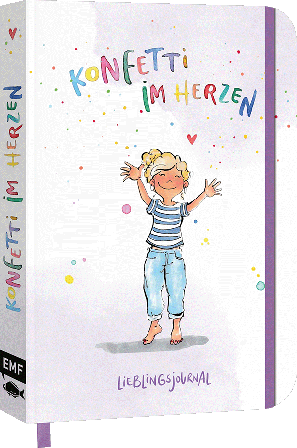 Dein Lieblings-Journal "Konfetti im Herzen"