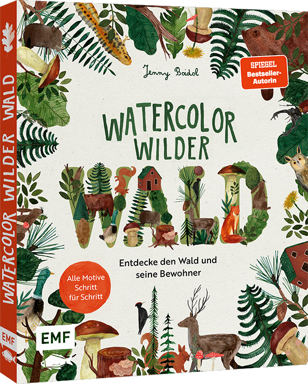 Watercolor – Wilder Wald 