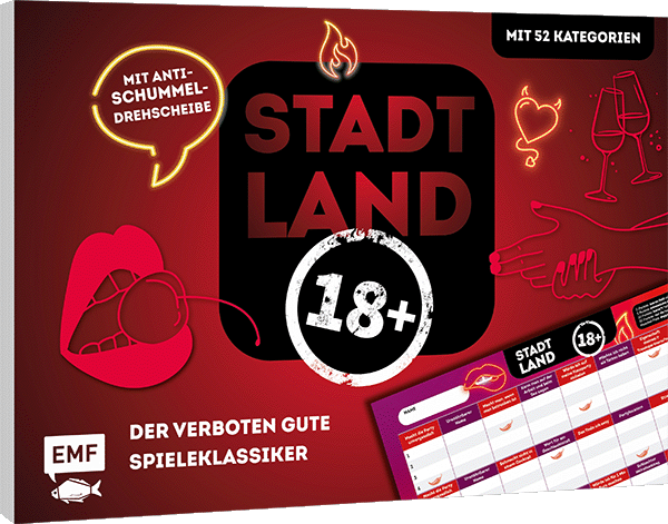 Stadt, Land, Ü18 – Der verboten gute Spieleklassiker für Partys, Geburtstage und JGAs 
