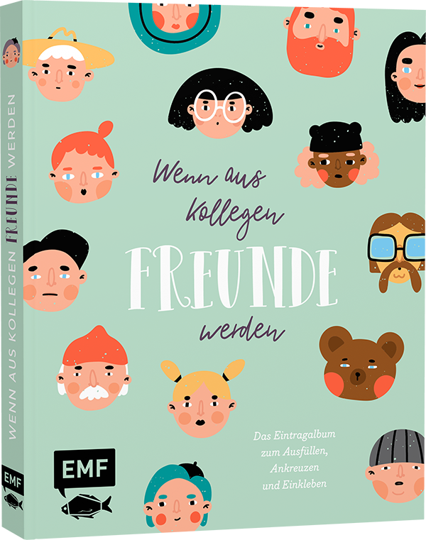 Wenn aus Kollegen Freunde werden – Das Eintragalbum für die Abschiedsfeier