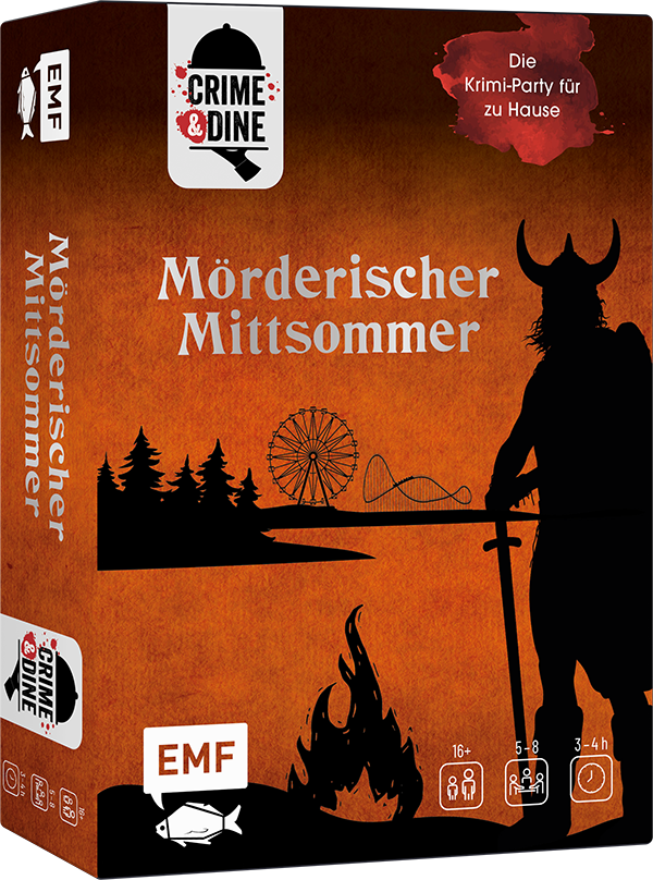 Crime & Dine – Das Krimi-Dinner-Set: Mord in Asgard