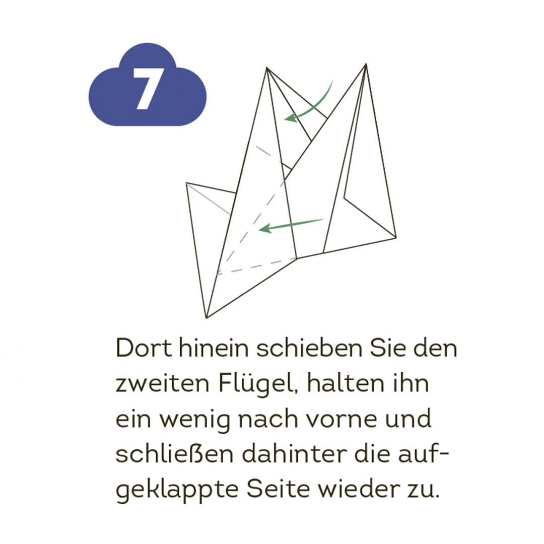 Schritt 7 Anleitung "Origami Sonnenstern" aus dem Buch "333 Origami – Beautiful Sky"