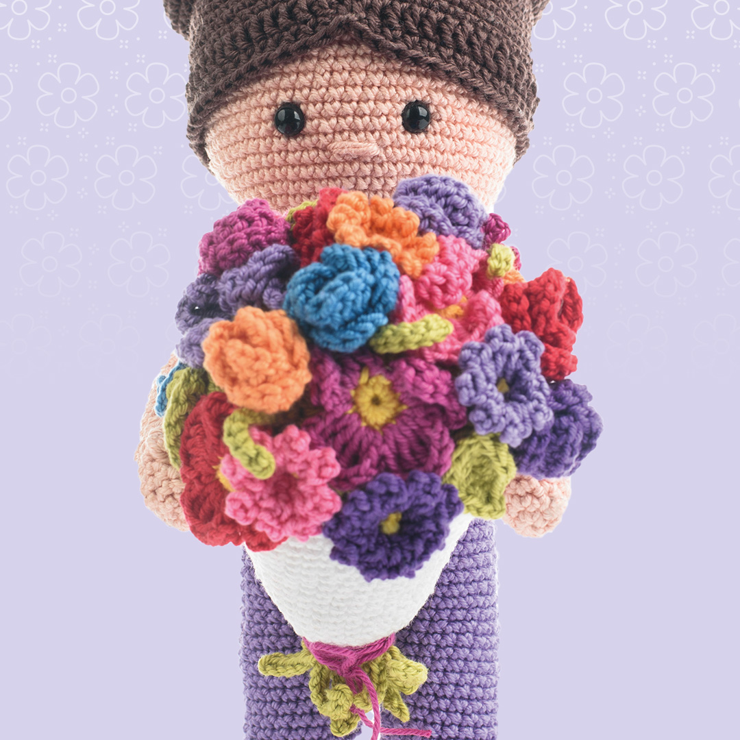 Blumenstrauß häkeln (für Amigurumis) Blumenstrauß häkeln (für Amigurumis)