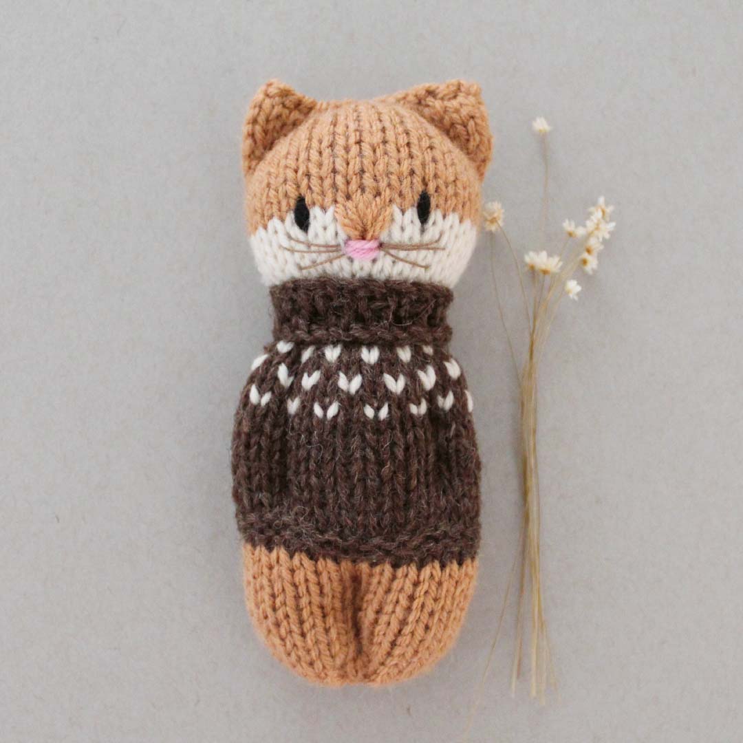 Kätzchen Kati DIY-Anleitung "Kätzchen Kati" aus dem Buch "Strickies sweet & easy" von French Lavender Home