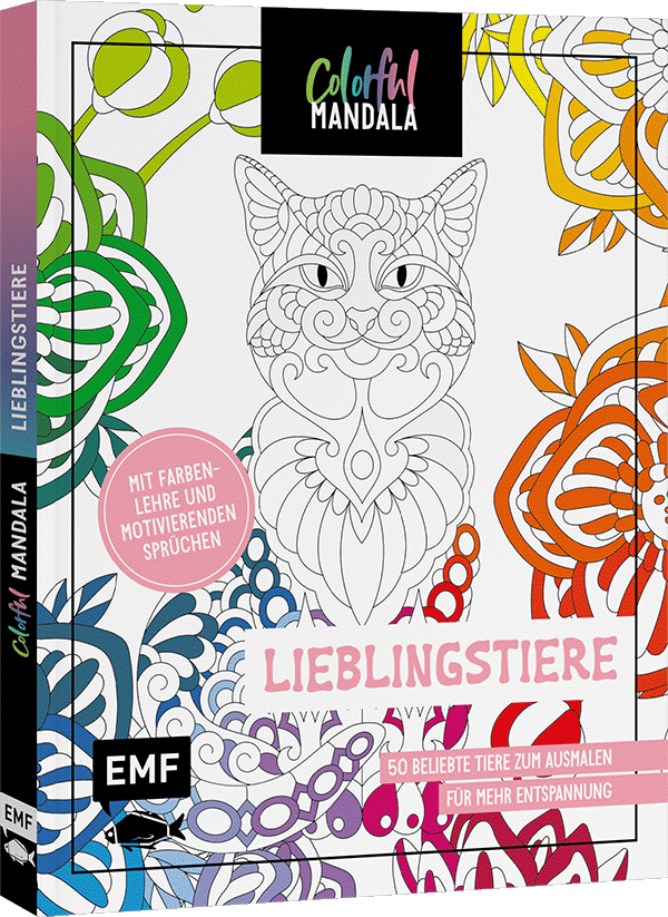 Colorful Mandala – Lieblingstiere