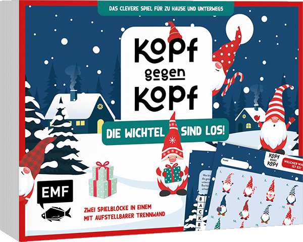 Der ultimative Spielblock: Kopf gegen Kopf – Die Wichtel sind los!
