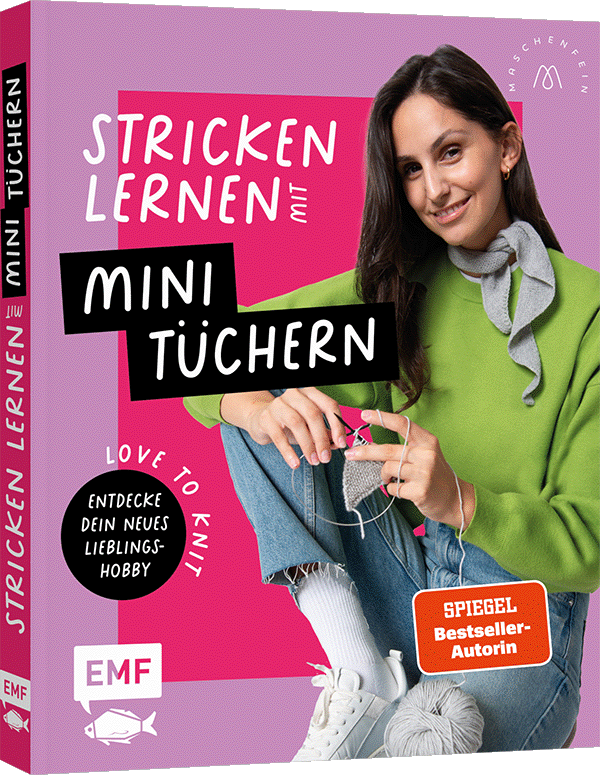 Love to knit: Stricken lernen mit Mini-Tüchern von @maschenfein
