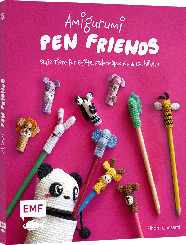 Amigurumi Pen Friends – Süße Tiere für Stifte, Federmäppchen und Co. häkeln 