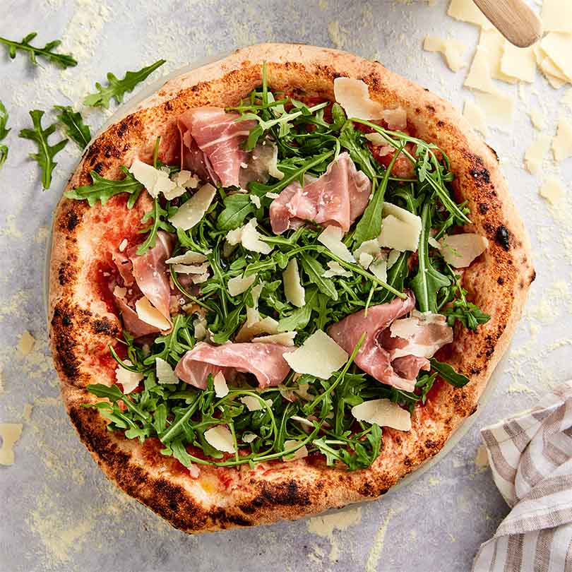 Rezeptbild "Waldis Sommerpizza" aus dem Buch "Pizza amore mio""