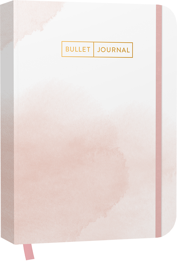 Bullet Journal "Watercolor Rose" 05