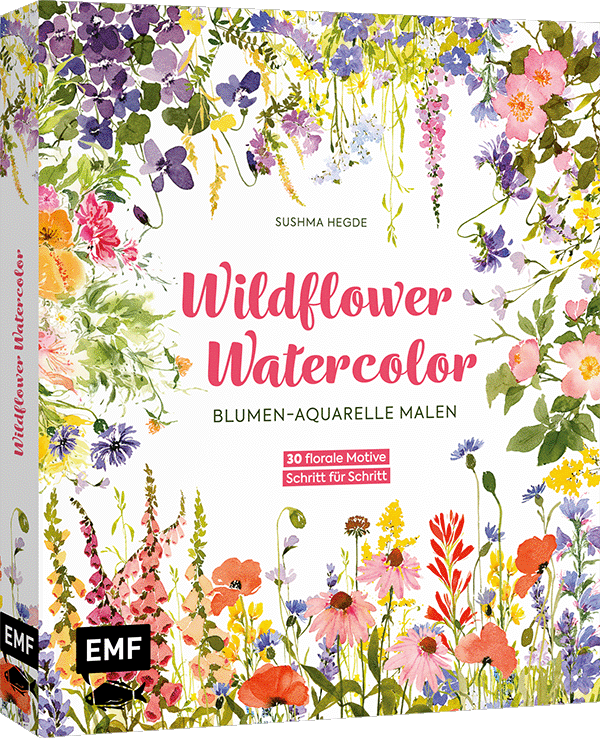 Wildflower Watercolor – Blumen-Aquarelle malen 