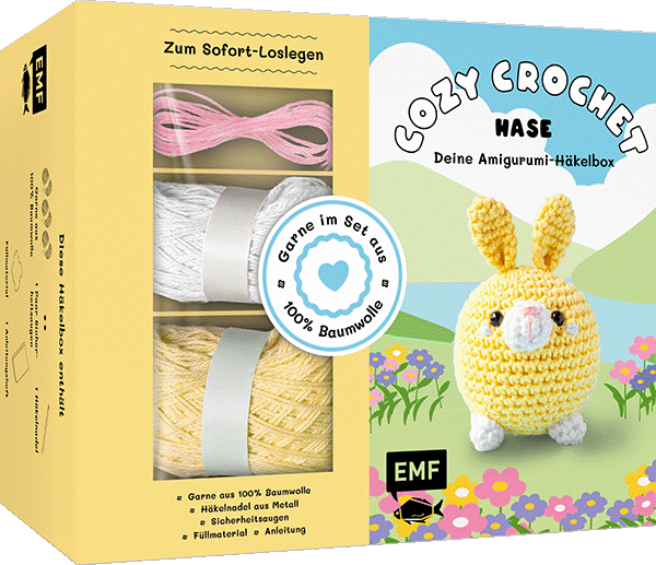 Cozy Crochet – Deine Amigurumi-Häkelbox: Hase