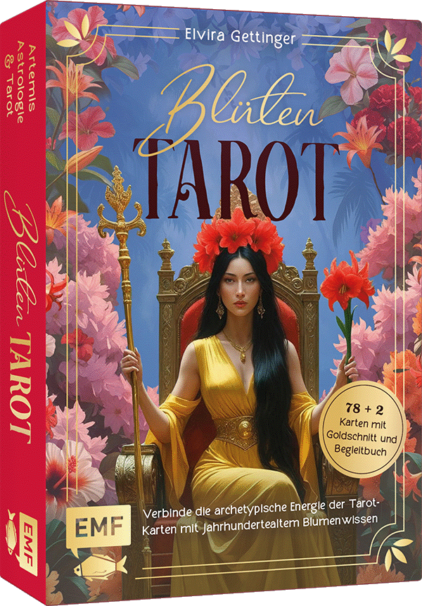 Tarot-Kartenset: Blütentarot | Verbinde die archetypische Energie der Tarot-Karten mit jahrhundertealtem Blumenwissen