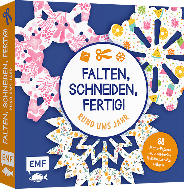 Bastelblock: Falten, Schneiden, fertig! Rund ums Jahr