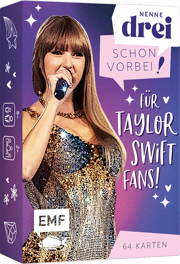 Kartenspiel: Nenne drei – schon vorbei! ... für Taylor Swift-Fans!