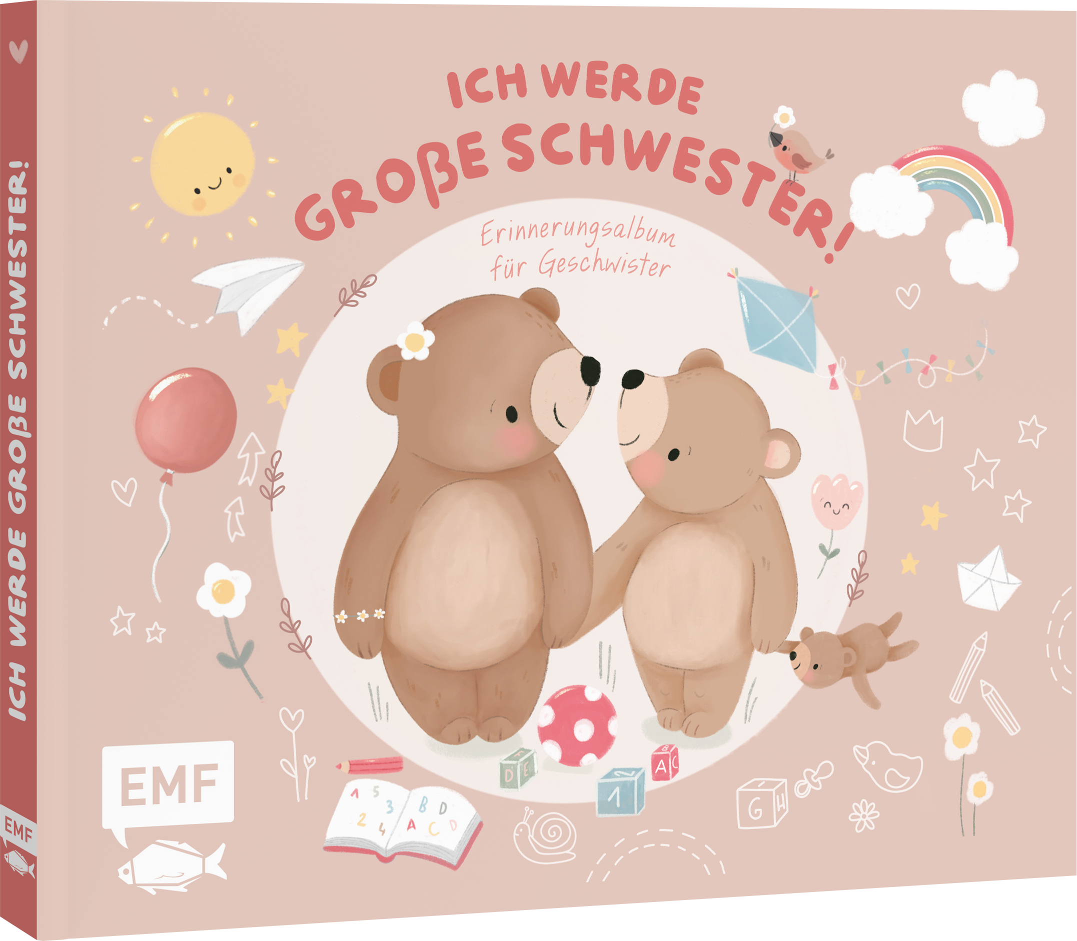 Erinnerungsalbum für Geschwister: Ich werde große Schwester!