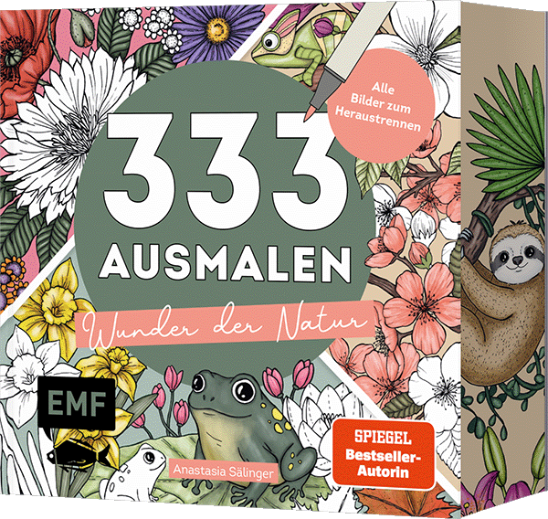 333 Ausmalen – Wunder der Natur