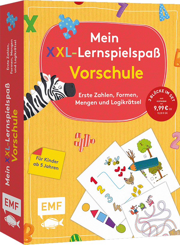 Mein XXL-Lernspielspaß: Vorschule