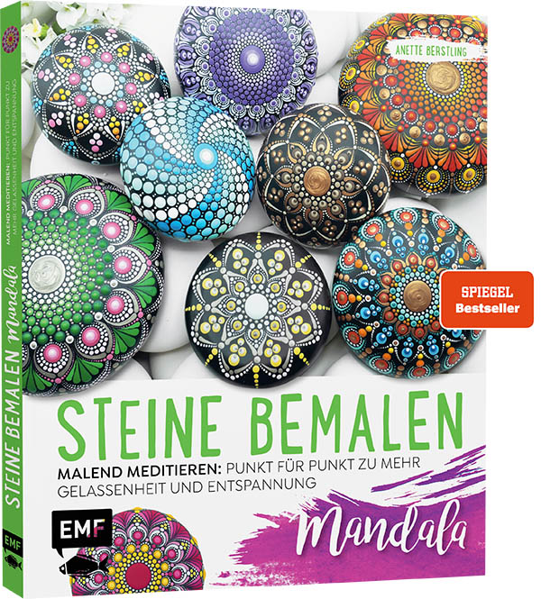 Steine bemalen Mandala-Cover