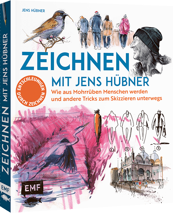 Zeichnen mit Jens Hübner – Entschleunigen durch Zeichnen