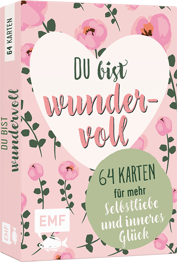 Kartenbox Selbstliebe: Du bist wundervoll – 64 Karten für mehr Selbstliebe und inneres Glück