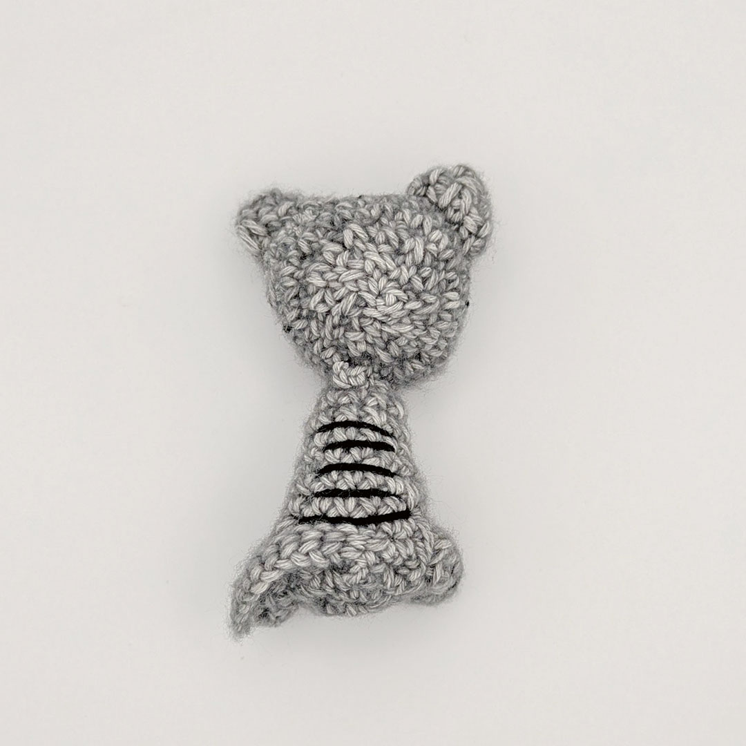Schritt 2 DIY-Anleitung "Europäisch Kurzhaar Katze" aus dem Buch "Mini-Amigurumis – Süße Katzen" von Linda Urbanneck alias @haekel_lobby