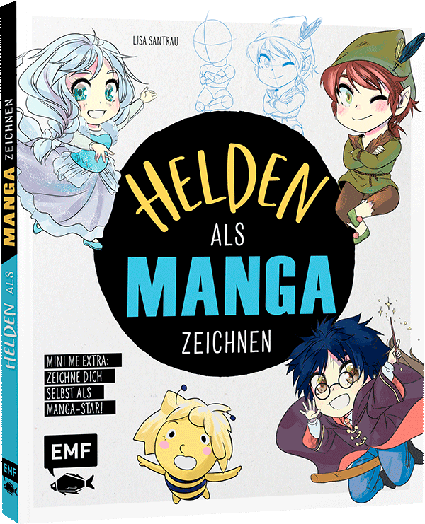 Helden als Manga zeichnen