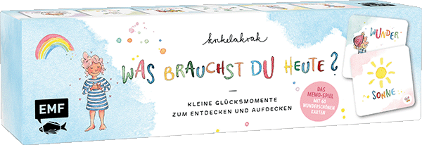 Memo-Spiel: Was brauchst du heute? – Kleine Glücksmomente zum Entdecken und Aufdecken