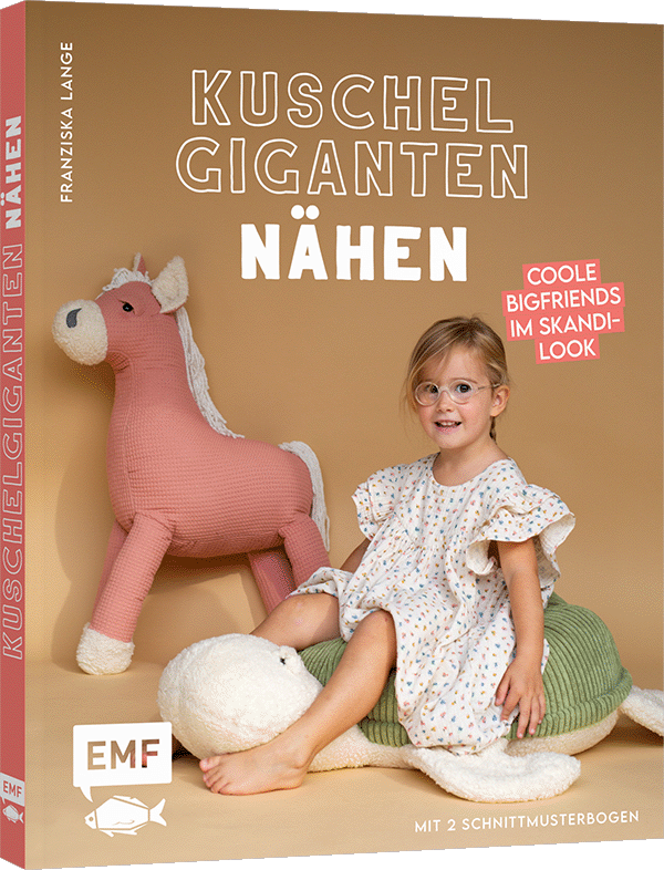 Kuschelgiganten nähen: Coole BigFriends im Skandi-Look