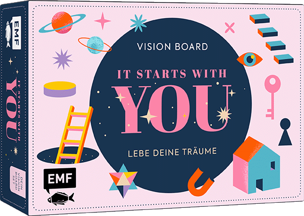 Vision Board: It starts with YOU – Lebe deine Träume für Teens