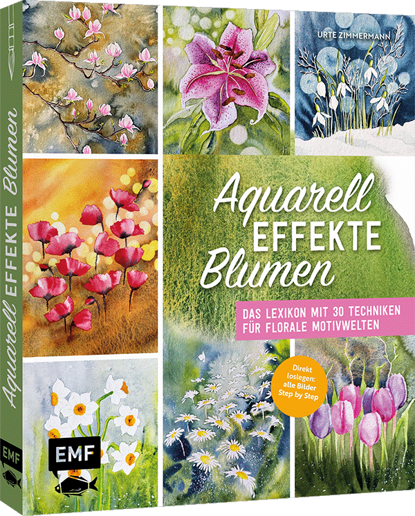 Aquarell-Effekte Blumen