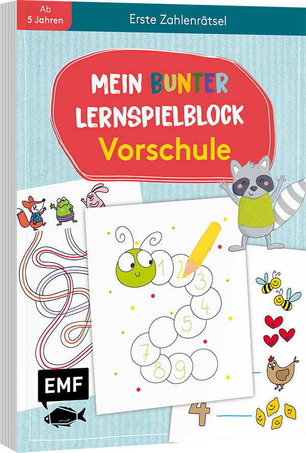 Mein bunter Lernspielblock – Vorschule: Erste Zahlenrätsel