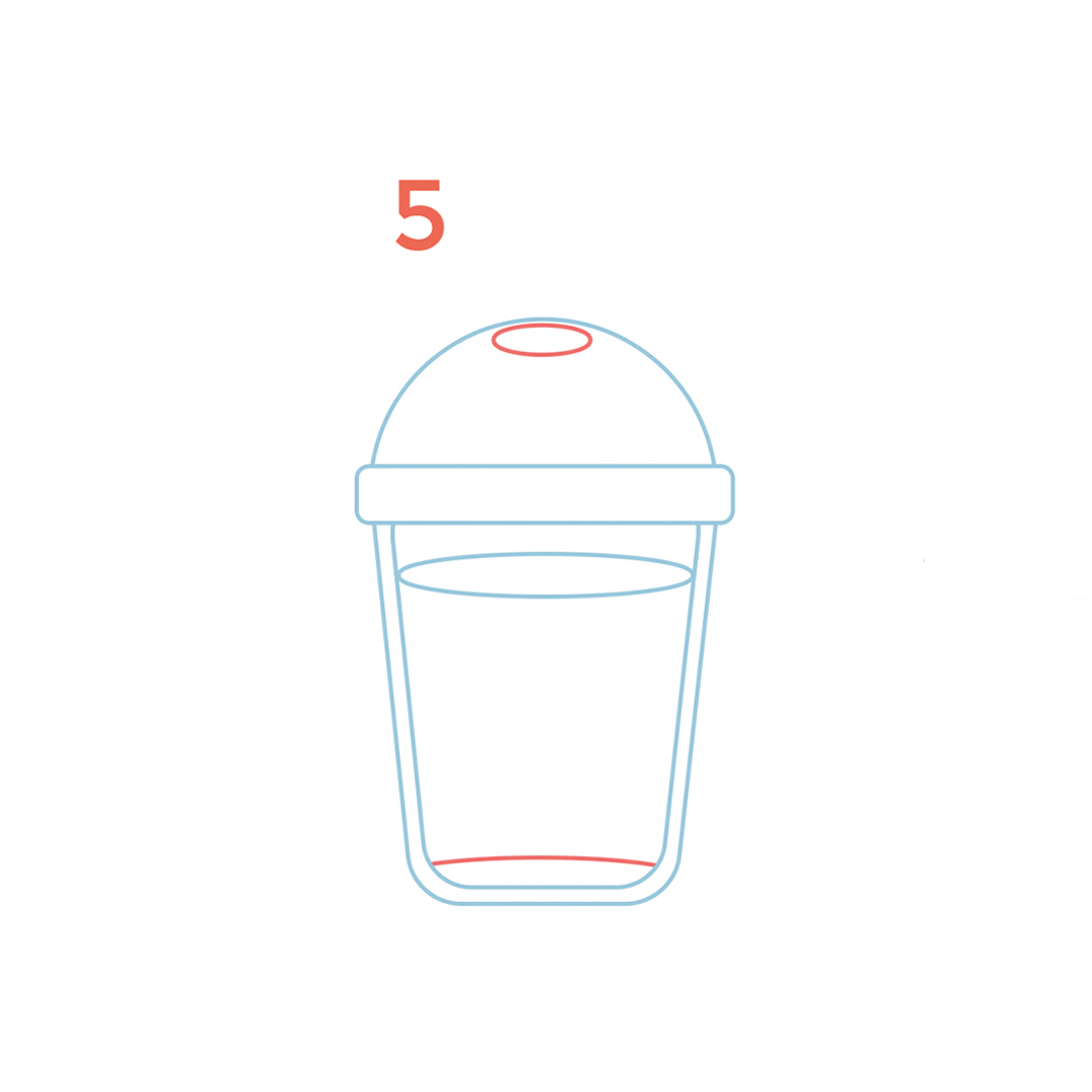 Schritt 5 Anleitung "Bubble Tea malen" aus dem Buch "Die Kawaii-Zeichenschule – Super süß zeichnen" von Leon Römer