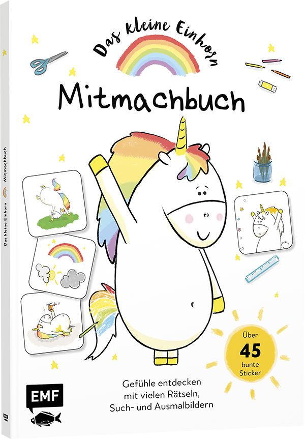 Das kleine Einhorn – Mitmachbuch 