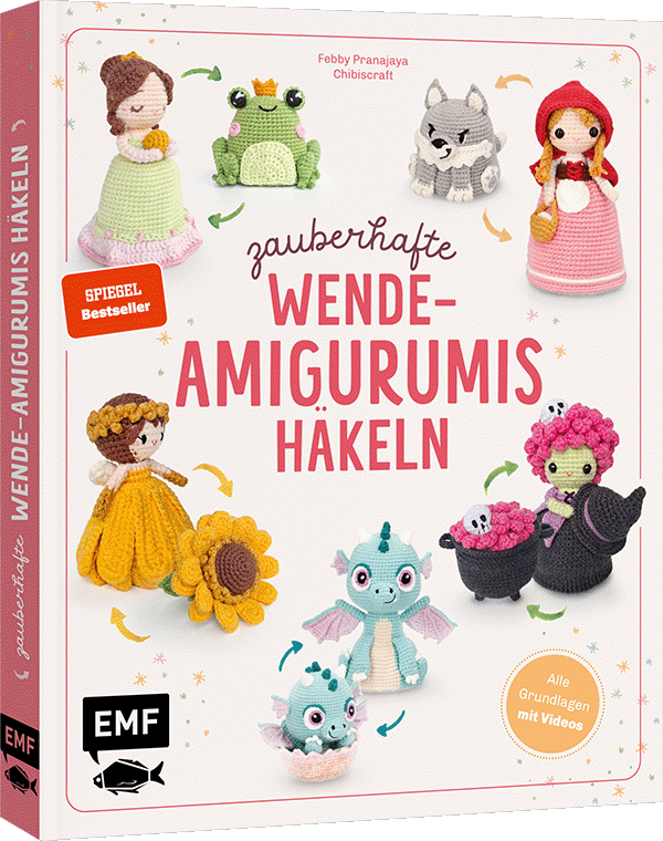 Zauberhafte Wende-Amigurumis häkeln mit @chibiscraft