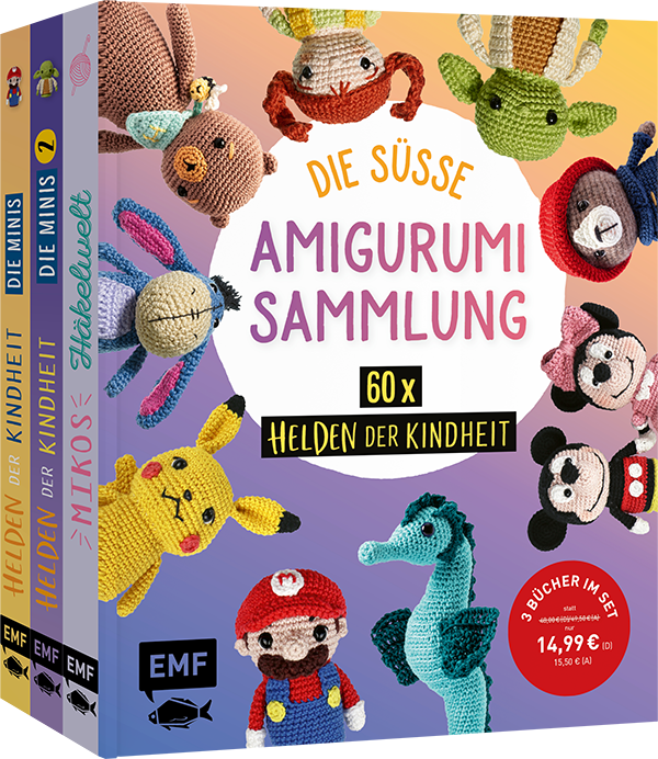Helden der Kindheit & mehr – Die süße Amigurumi-Sammlung für Disney-Fans