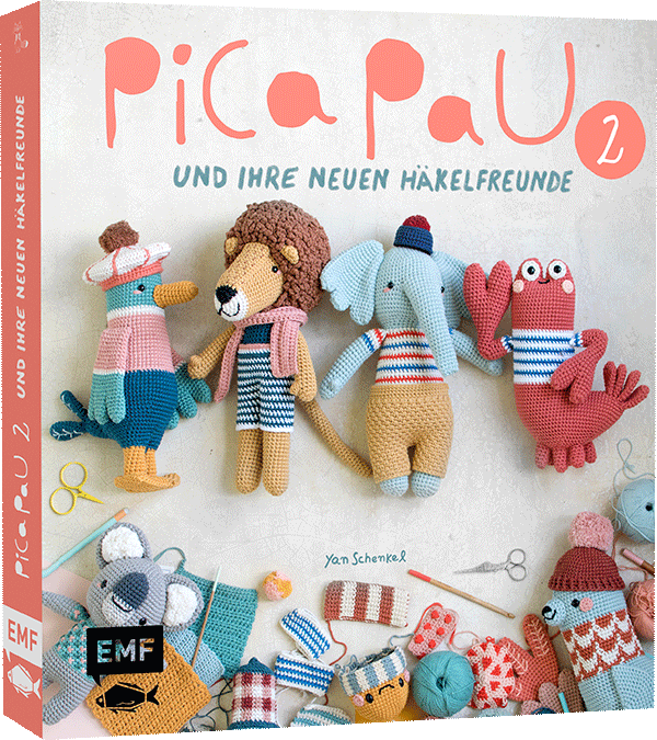 Pica Pau und ihre neuen Häkelfreunde – Band 2