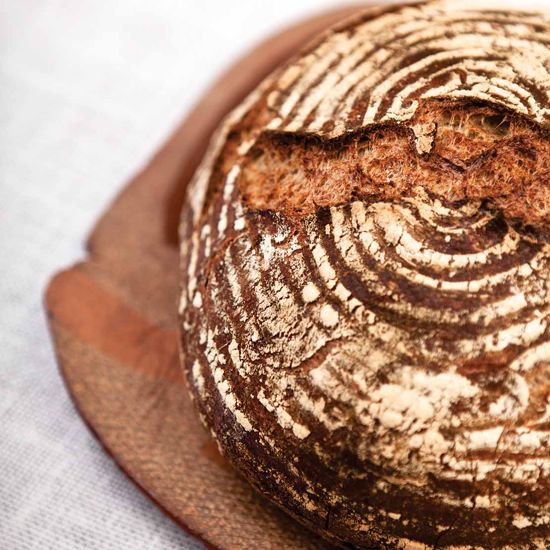 Lang geführtes 40% Vollkornbrot