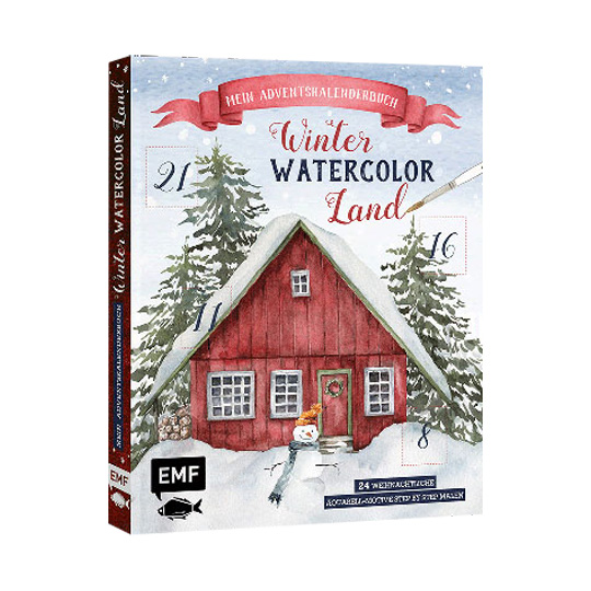 Mein-Adventskalenderbuch-Winter-Watercolor-Land