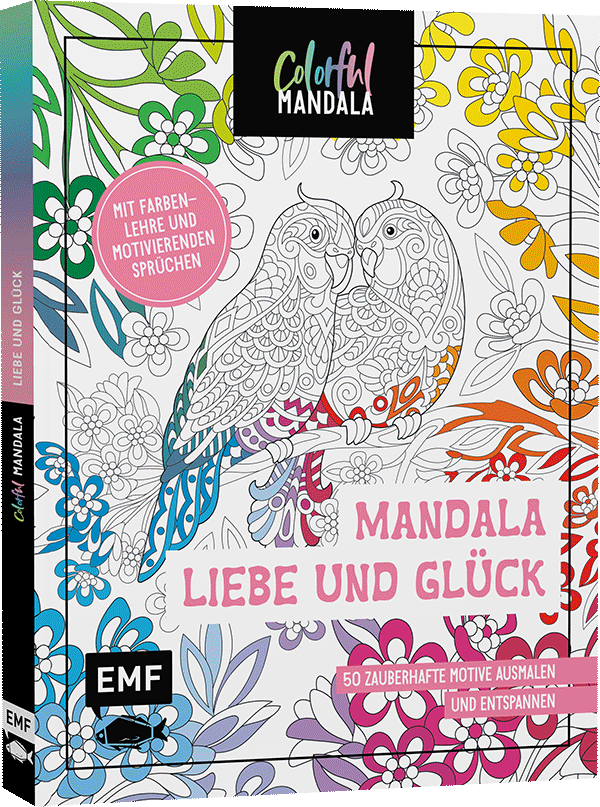 Colorful Mandala – Mandala – Liebe und Glück
