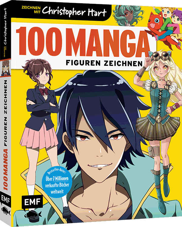 100 Manga-Figuren zeichnen