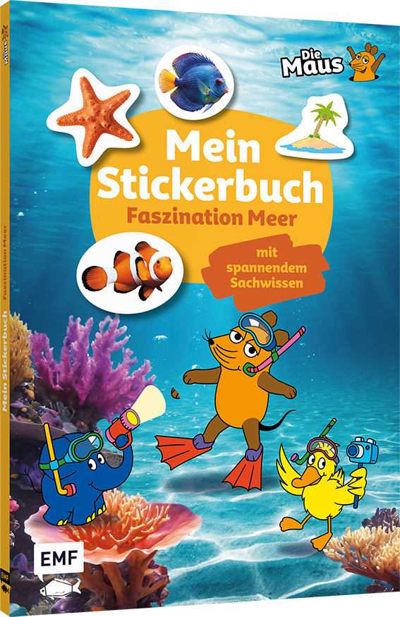 Die Sendung mit der Maus – Mein Stickerbuch mit spannendem Sachwissen: Faszination Meer 