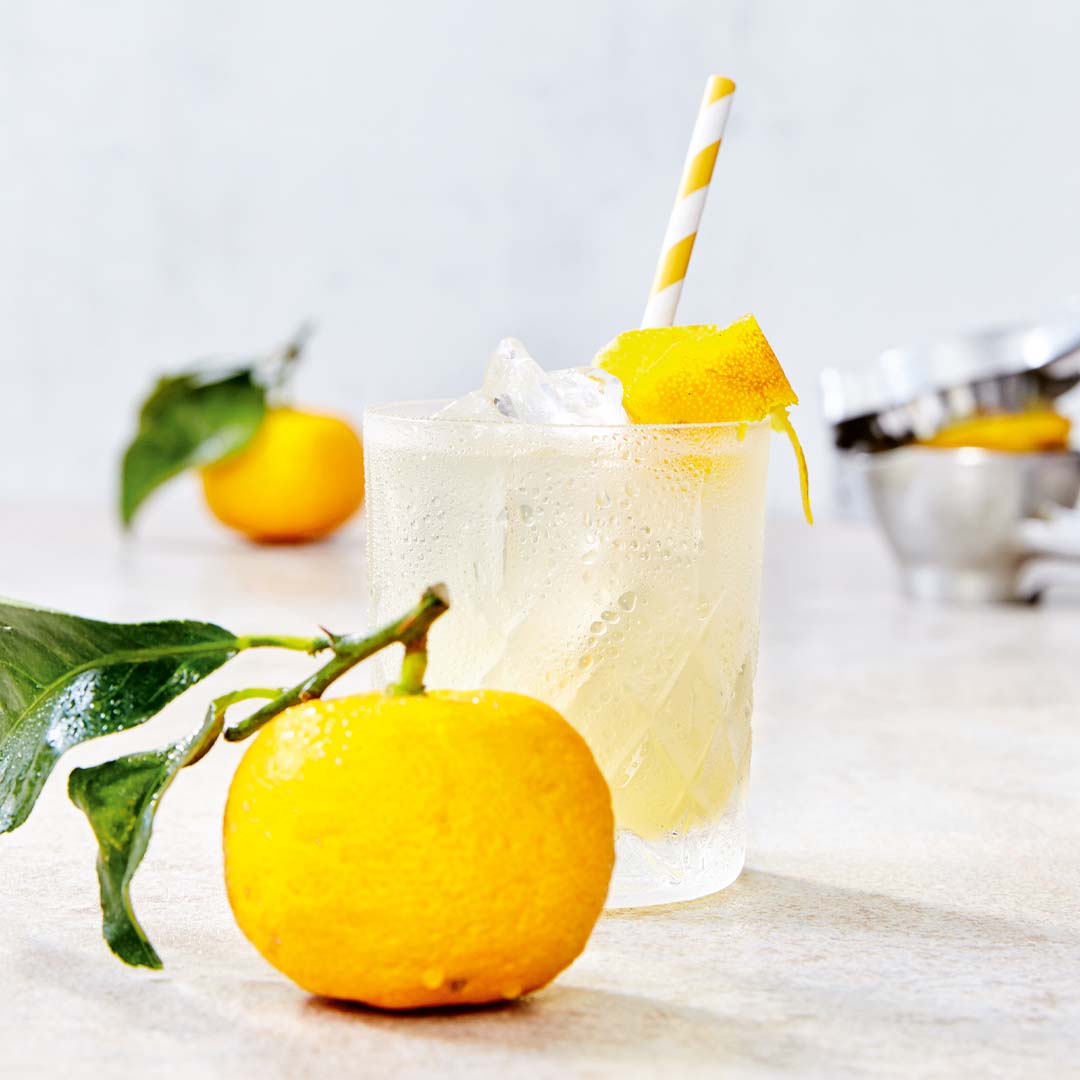 Rezeptbild "Yuzu-Limonade" aus dem Buch "Genussmomente: Anstoßen, Genießen, Apéro"
