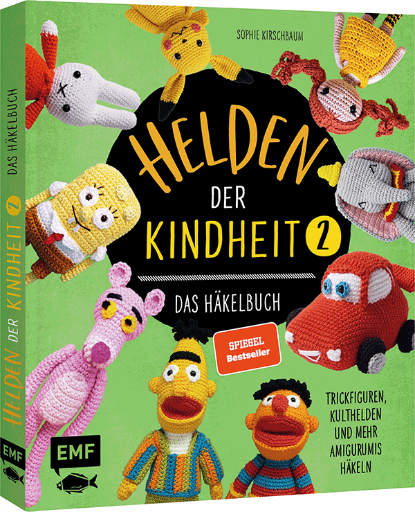 Helden der Kindheit – Das Häkelbuch – Band 2