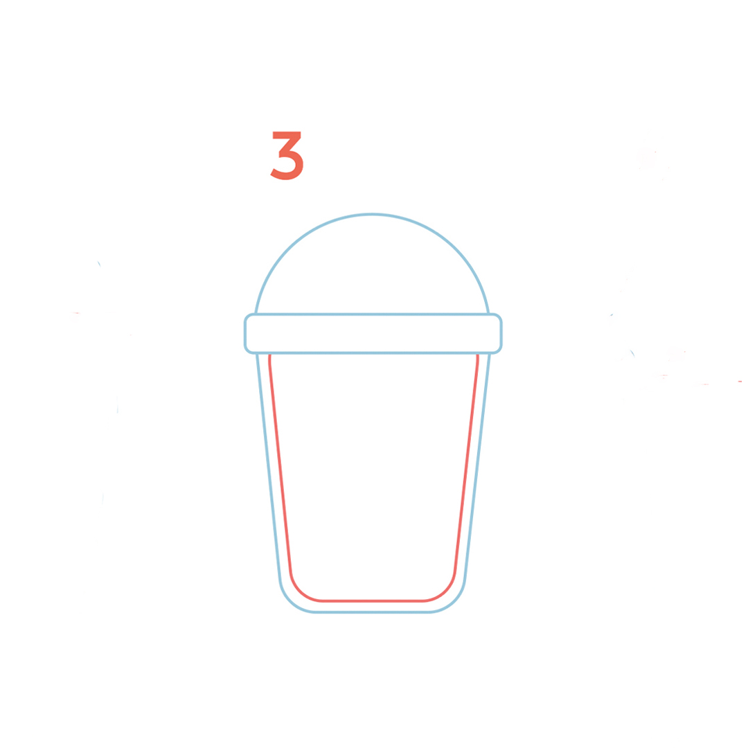 Schritt 3 Anleitung "Bubble Tea malen" aus dem Buch "Die Kawaii-Zeichenschule – Super süß zeichnen" von Leon Römer