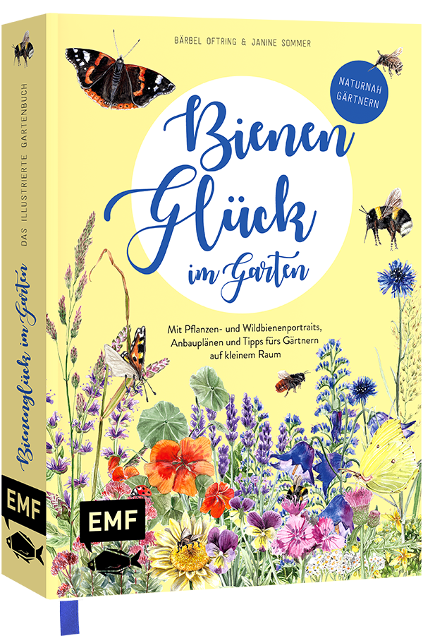 Bienenglück im Garten – Das illustrierte Gartenbuch