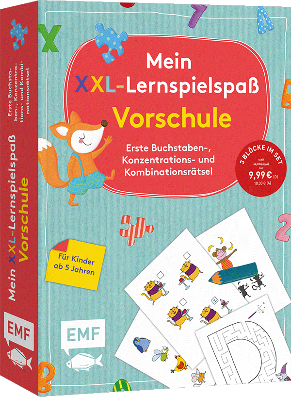 Mein XXL-Lernspielspaß: Vorschule